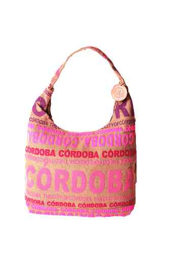 Bolso Gondola Cordoba beige-rosa