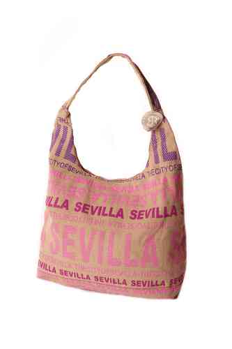 Bolso Gondola Sevilla beige-rosa